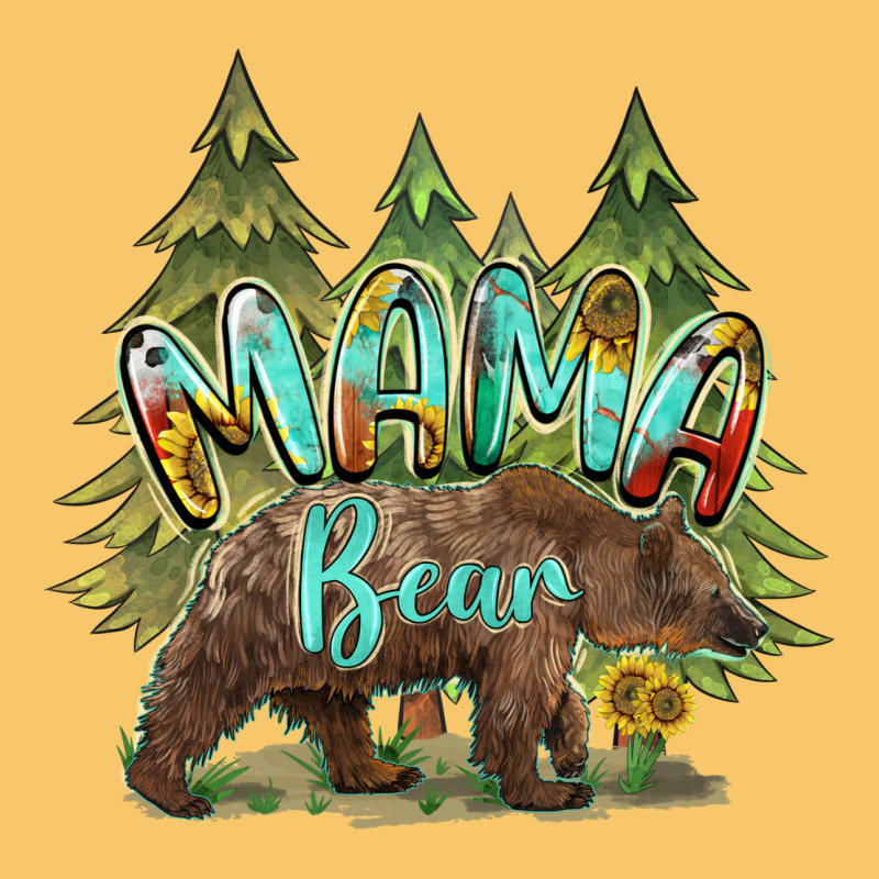 Mama Bear Trees Vintage Hoodie by BarkalooDesign | Teevron
