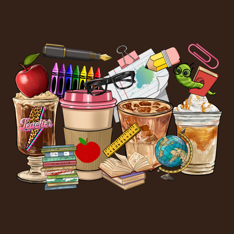 Teacher Coffee Cups Heavy Core Tee by FaDigitalArtStudio | Teevron