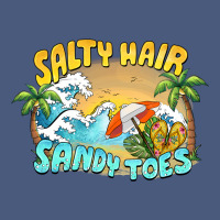Salty Hair Sandy Toes Summer Vintage Hoodie | Teevron