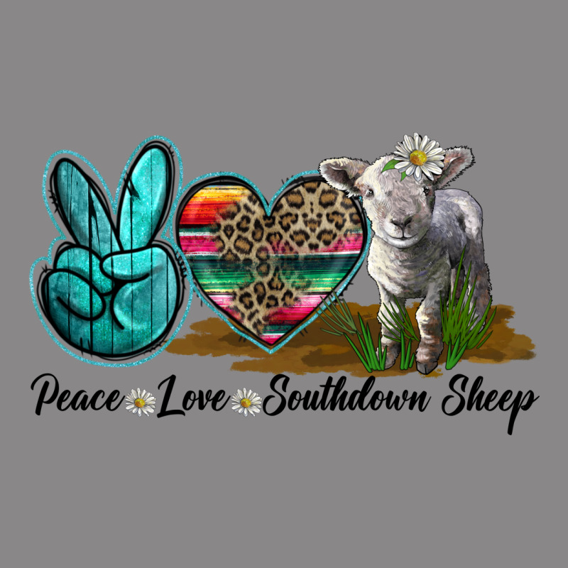 Peace Love Southdown Sheep Vintage Tee by LillyAllenDesigns | Teevron