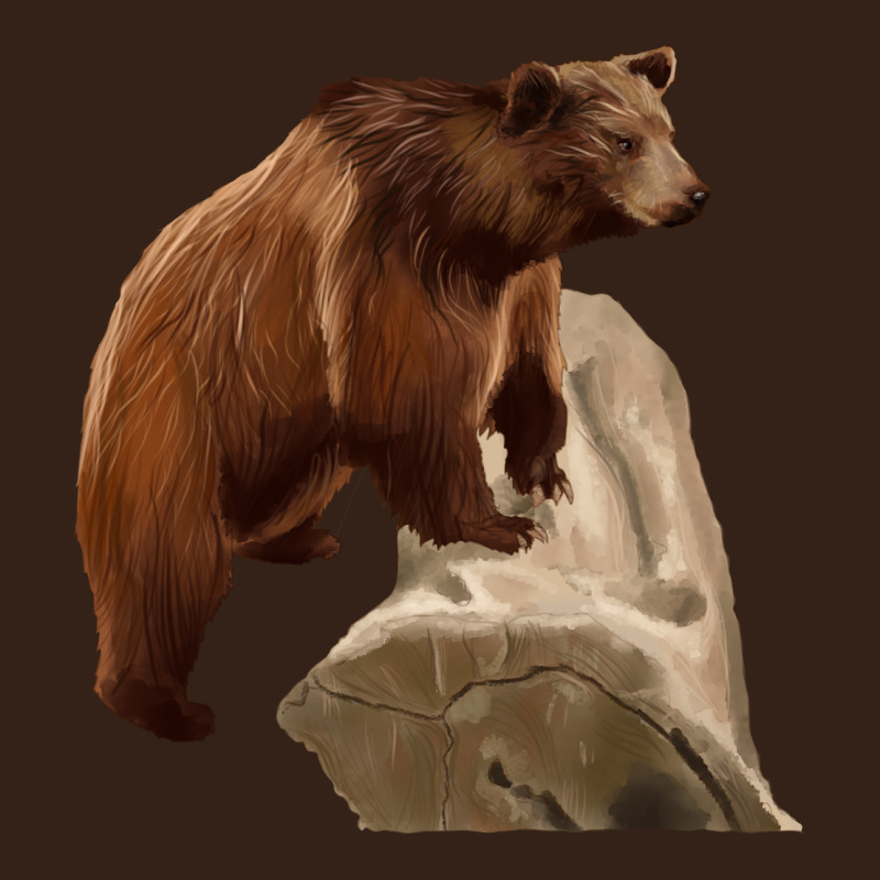 California Grizzly Bear Heavy Core Tee by RanaPortraitStore | Teevron