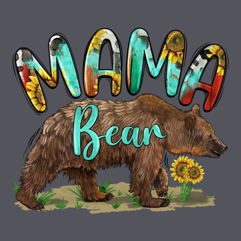 Mama Bear Vintage Hoodie by BarkalooDesign | Teevron