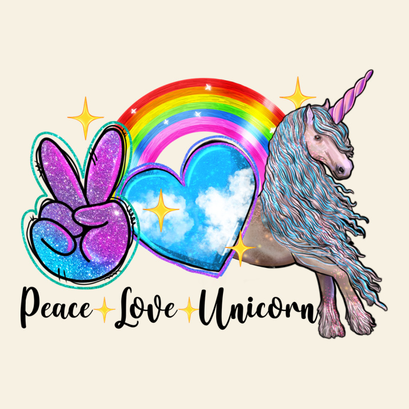 Peace Love Unicorn Vintage Tee by LillyAllenDesigns | Teevron