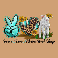 Peace Love Merino Wool Sheep Vintage Tee | Teevron