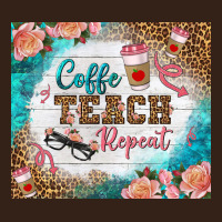 Coffee Teach Repeat Tumbler Heavy Core Tee | Teevron