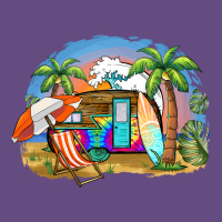 Camp Life Beach Vintage Hoodie | Teevron