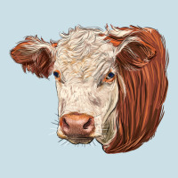Hereford Cow Face Ladies Tee | Teevron