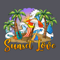 Sunset Love Vintage Hoodie | Teevron