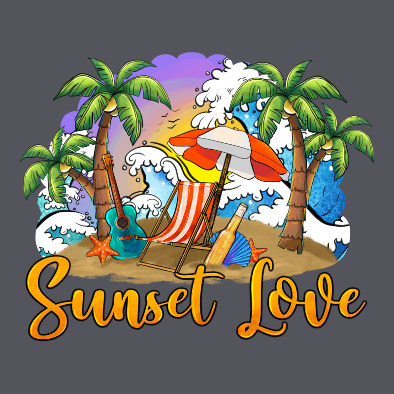Sunset Love Vintage Hoodie by BarkalooDesign | Teevron