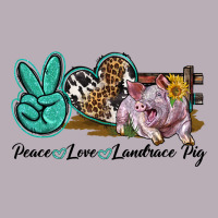 Peace Love Landrace Pig Vintage Tee | Teevron