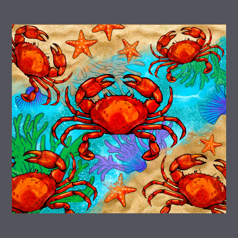 Crab Vintage Hoodie by BarkalooDesign | Teevron