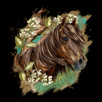 Missouri Horse Floral Background Ladies Tee | Teevron
