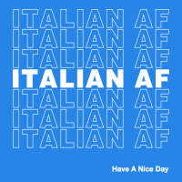 Italian Af Premium Hoodie | Teevron
