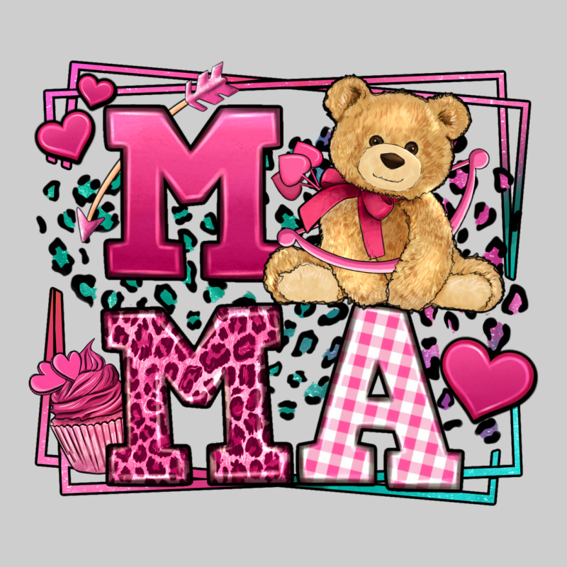 Western Valentines Day Mama Mother's Day Premium Tee by LillyAllenDesigns | Teevron