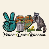 Peace Love Raccoon Vintage Tee | Teevron