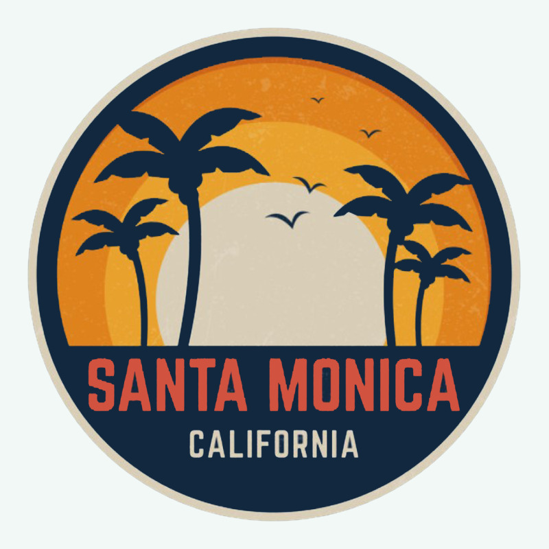 Santa Monica California Premium Hoodie by artisFamous | Teevron