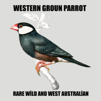 Western Ground Parrot Rare Wild And West Australia Zipper Hoodie | Teevron
