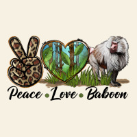 Leopard Peace Love Baboon Vintage Tee | Teevron
