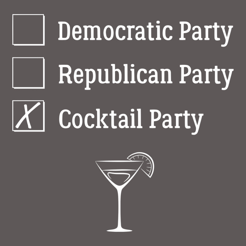 Democratic Republican Cocktail Party Funny Premium Hoodie by artisFamous | Teevron