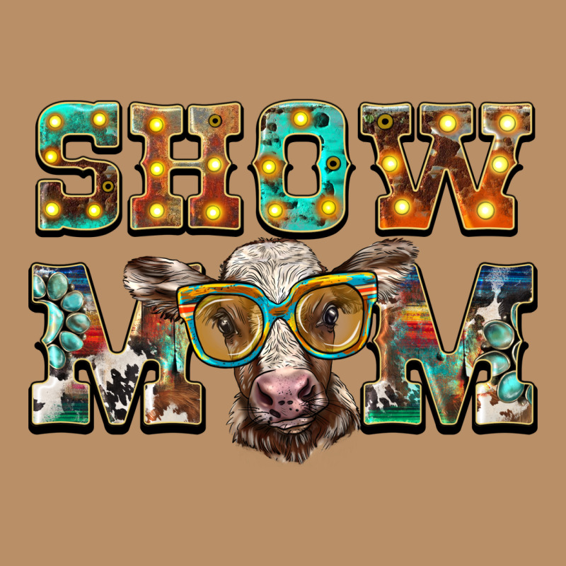 Show Mom Brown Calf Eye Glasses Vintage Hoodie by BarkalooDesign | Teevron