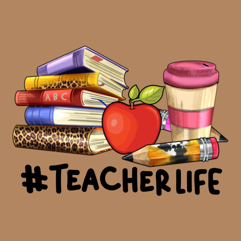 Teacher Life With Books  Pen And Coffee Long Sleeve Tee by Artiststas | Teevron