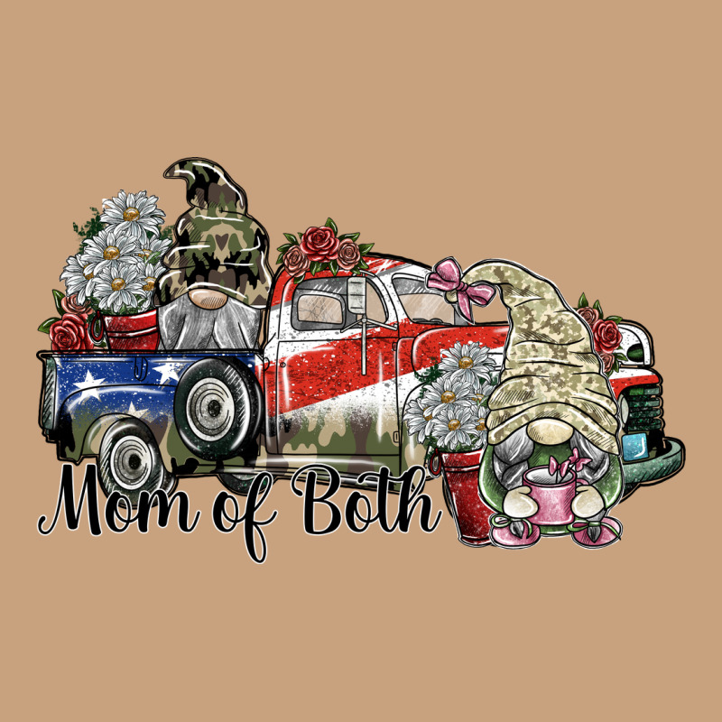 Mom Of Both Vintage Tee by SublimationCraftShop | Teevron