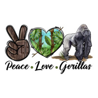 Peace Love Gorillas | Teevron