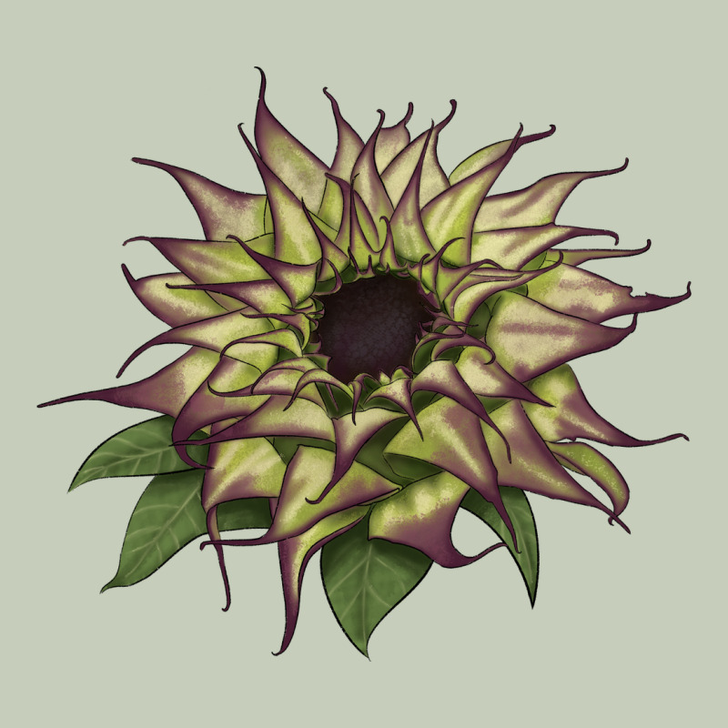 Sun   Fill Purple Sunflower Ladies Tee by LillyAllenDesigns | Teevron