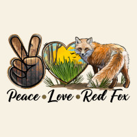 Peace Love Red Fox Vintage Tee | Teevron
