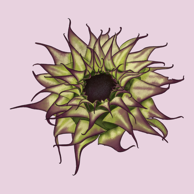 Sun   Fill Purple Sunflower Ladies Tee by LillyAllenDesigns | Teevron