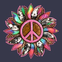 Sunflower And Tie Dye With Peace Sign Long Sleeve Tee | Teevron