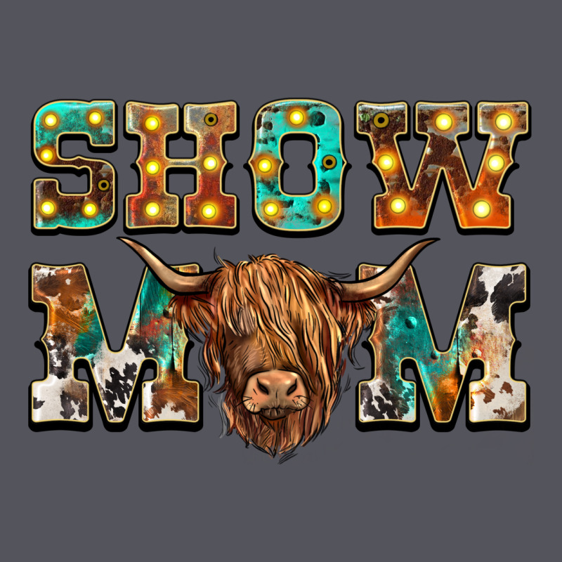 Show Mom Scottish Cattle Vintage Hoodie by BarkalooDesign | Teevron