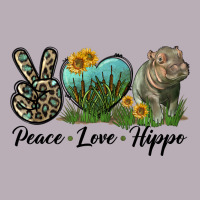 Peace Love Hippo Vintage Tee | Teevron
