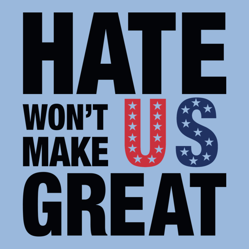 Hate Won't Make Us Great Black Premium Hoodie by artisFamous | Teevron