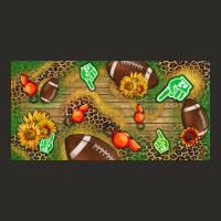 Western Sunflower And American Football License  Plate Heavy Core Tee | Teevron