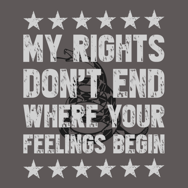 My Rights Don't End Where Your Feelings Begin Premium Hoodie by artisFamous | Teevron