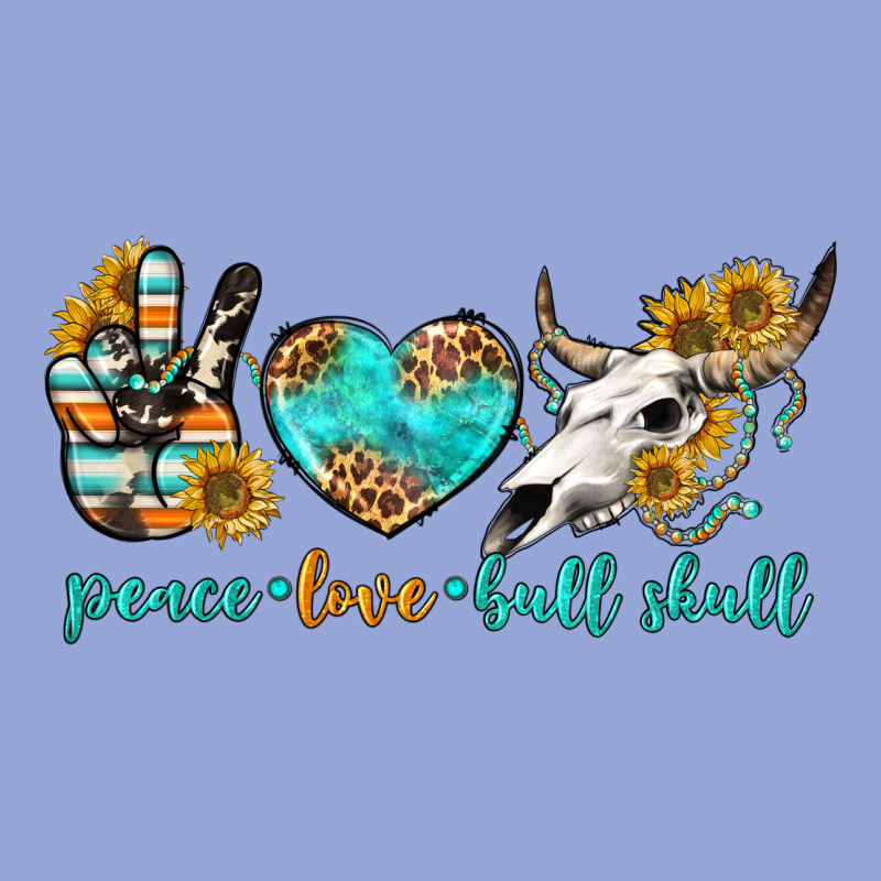 Peace Love Bull Skull Bbs Classic Tee by BundleAndBundleShop | Teevron
