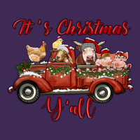 It's Christmas Y'all Truck With Farm Animals Premium Hoodie | Teevron