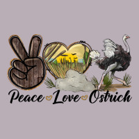 Peace Love Ostrich Vintage Tee | Teevron