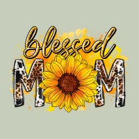 Blessed Mom Sunflower Ladies Tee | Teevron