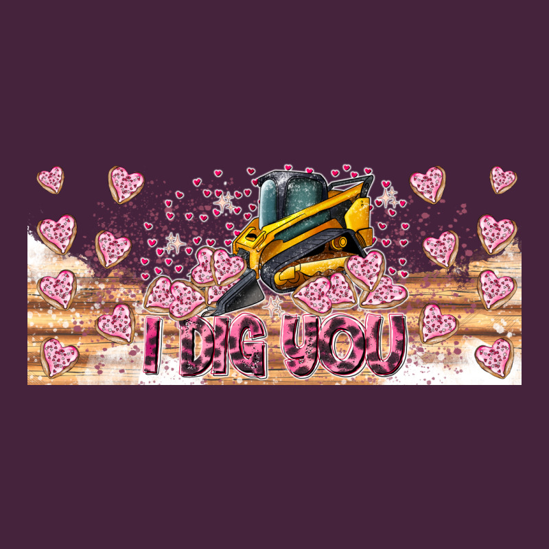 I Dig You Valentine 16oz Premium Tee by CowhideDigitalArt | Teevron
