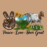 Peace Love Boer Goat Vintage Tee | Teevron