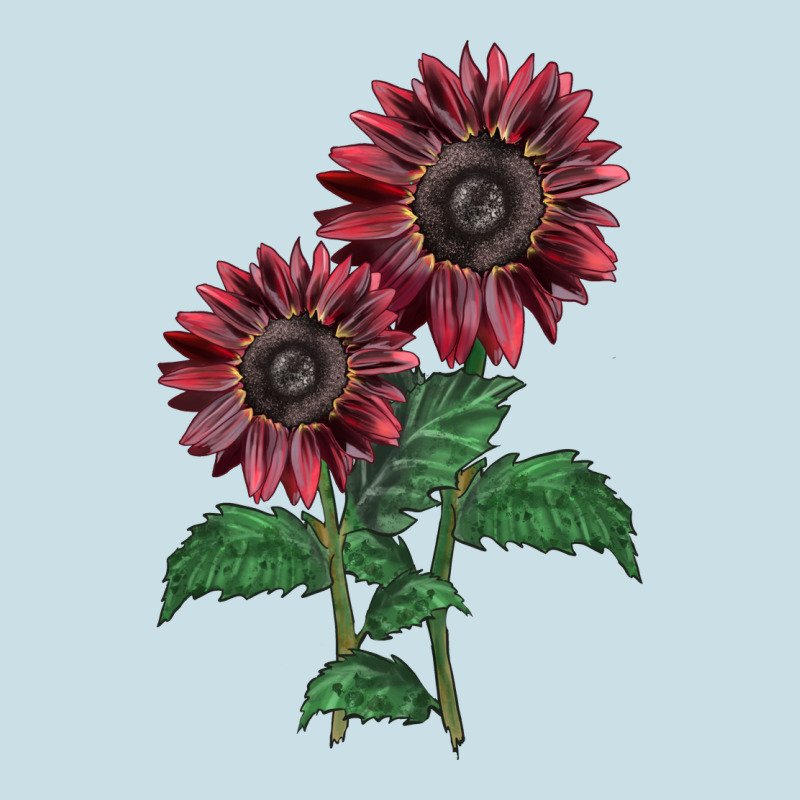 2 Chocolate Sunflower Ladies Tee by LillyAllenDesigns | Teevron