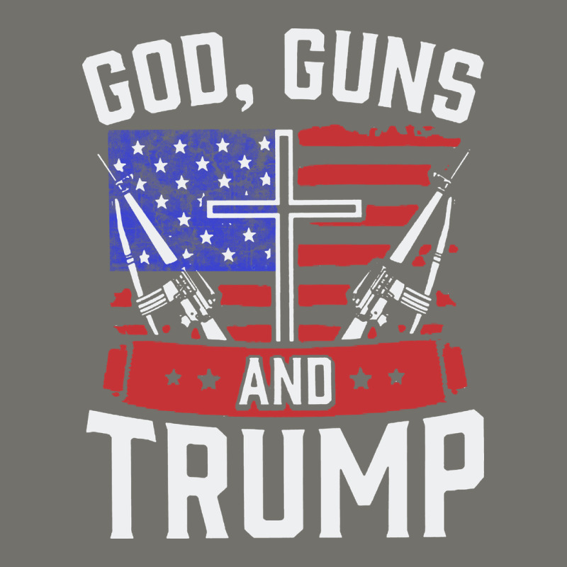God Guns And Trump Premium Hoodie by artisFamous | Teevron