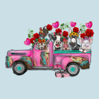 Farm Animals Valentine Truck Ladies Tee | Teevron