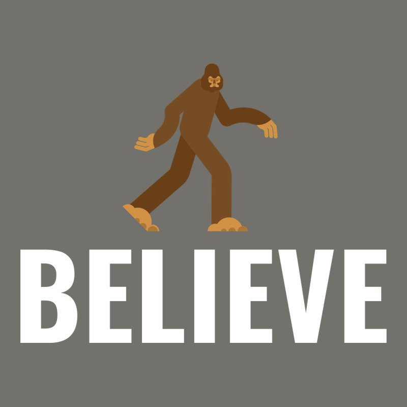 Believe Bigfoot White Premium Hoodie by artisFamous | Teevron