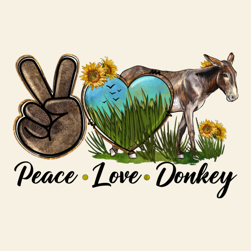 Peace Love Donkey Vintage Tee by LillyAllenDesigns | Teevron