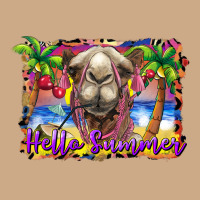 Hello Summer Camel At The Beach Vintage Hoodie | Teevron