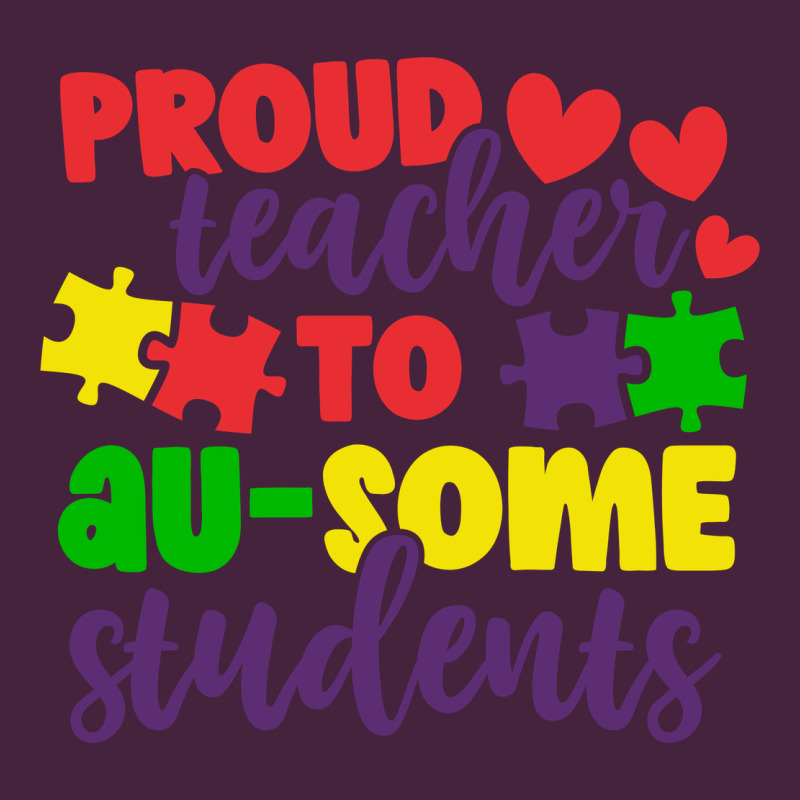 Proud Teacher To Ausome Students Premium Tee by CowhideDigitalArt | Teevron