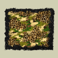 Camouflage And Leopard Background Heavy Core Tee | Teevron